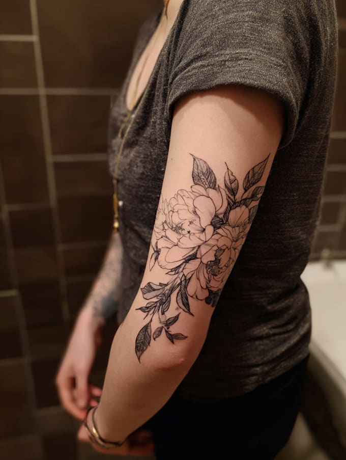create unique realism tattoo design