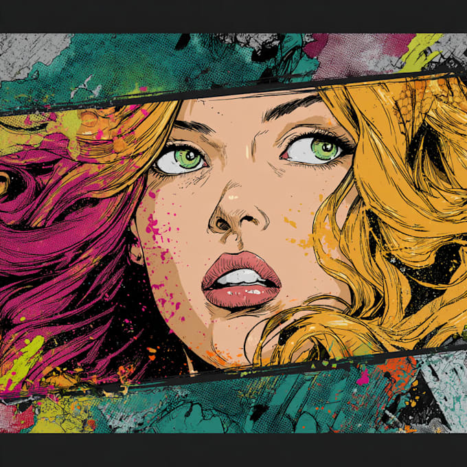 be comic book illustration comic graphic novel comic