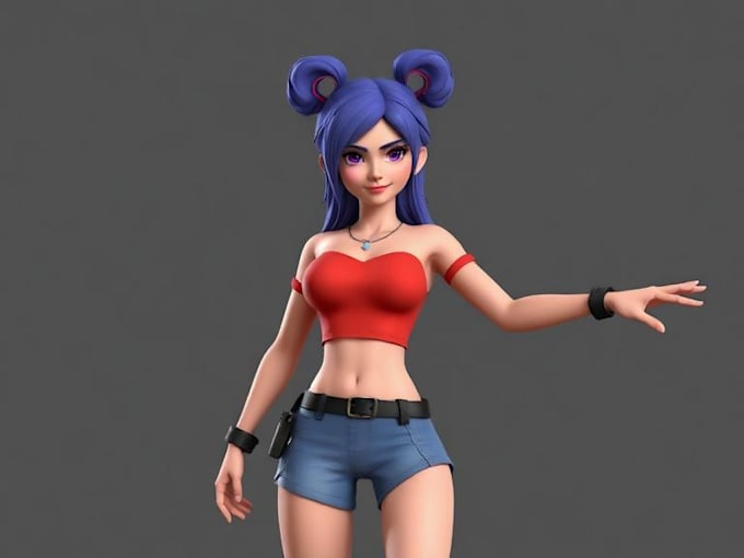 Design and rig high quality live 2d model art character by Razafitiana ...