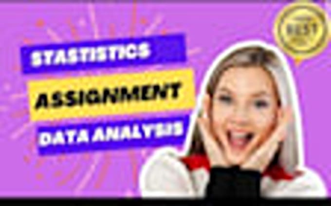 do statistical data analysis assigned using spss, rstudio and excel