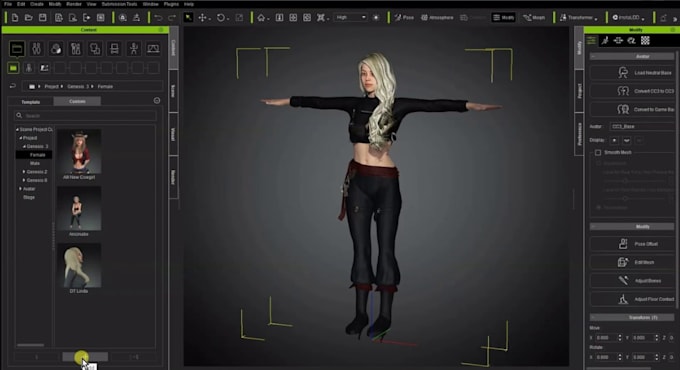 Conserte, edite ou faça rigging de qualquer modelo 3d, incluindo avatar ...