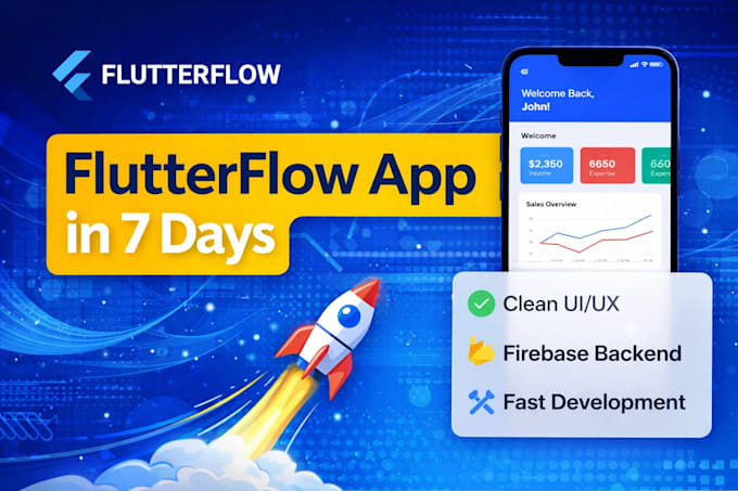 build a flutterflow mobile app with supabase and firebase