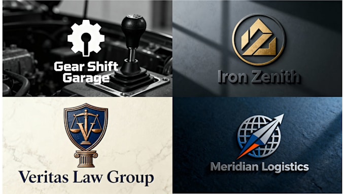 design a modern and professional brand logo