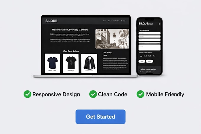 design a modern landing page using HTML and CSS