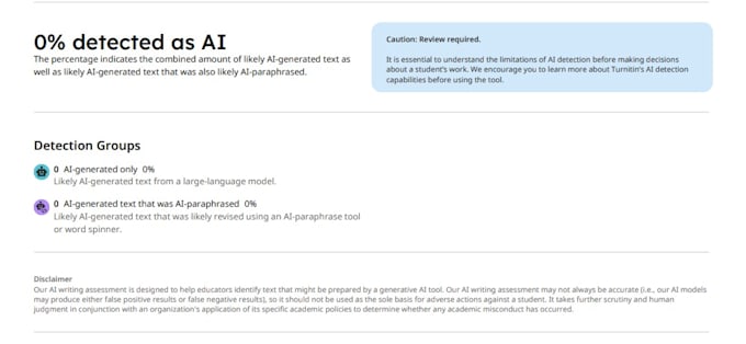 give plagiarism check and ai detection report with ai detection instantly