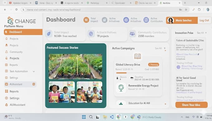 build a full stack website with ai features