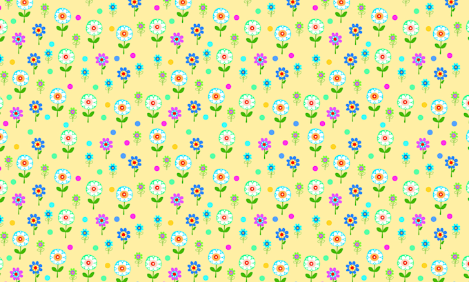 design seamless patterns for textile, fabric prints
