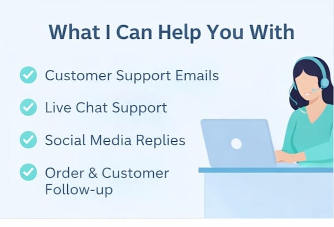handle customer support emails and live chat professionally