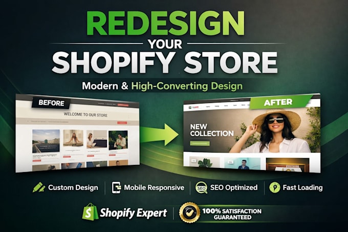 redesign shopify website design shopify website redesign shopify store design