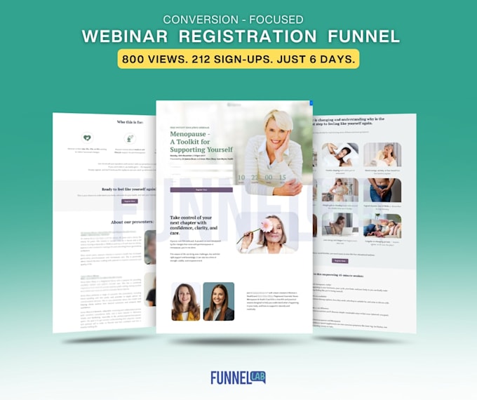 build a conversion focused lead generation funnel landing page