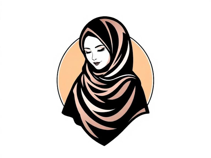 do hijab logo design for your brand