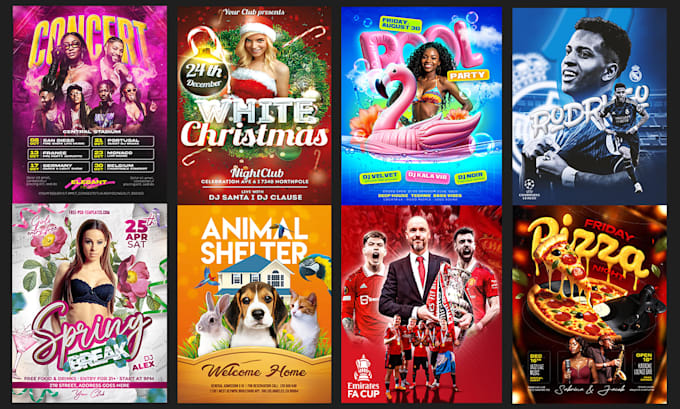 design professional flyer and poster in 10 hours