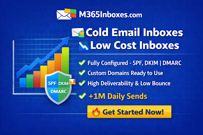 deliver microsoft 365 inboxes optimized for cold email