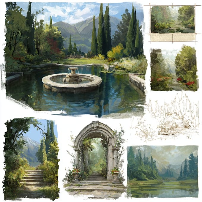 do illustration or concept art