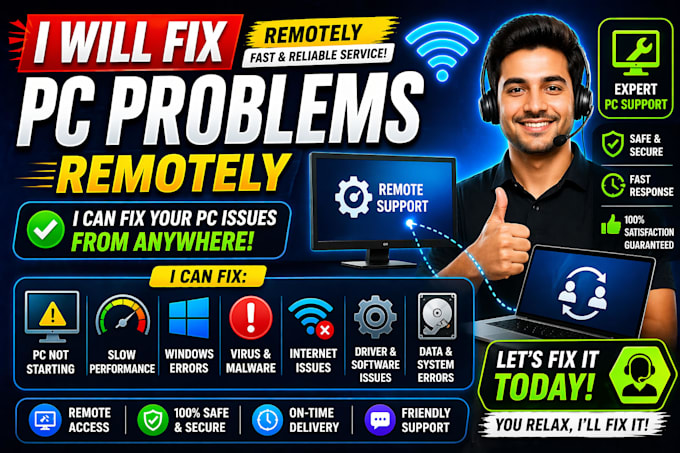 fix wifi and network connectivity issues remotely