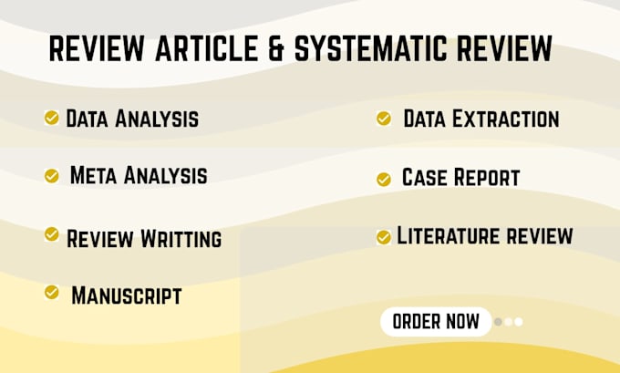 review article, meta analysis, systematic review and case report