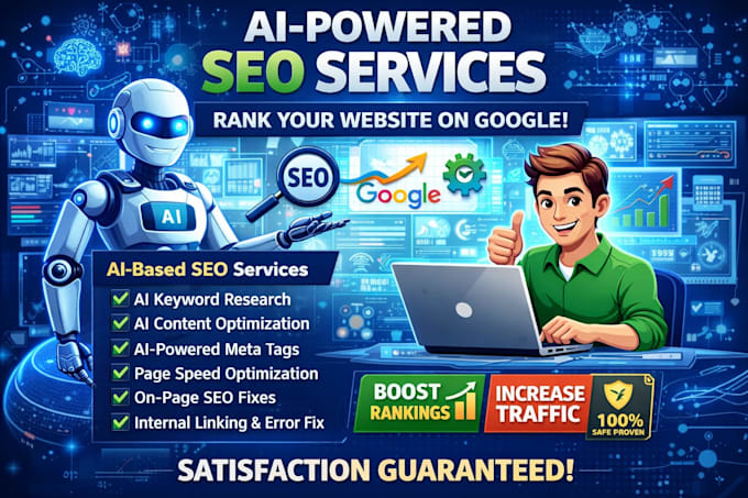 do complete ai SEO optimization to rank your website on google