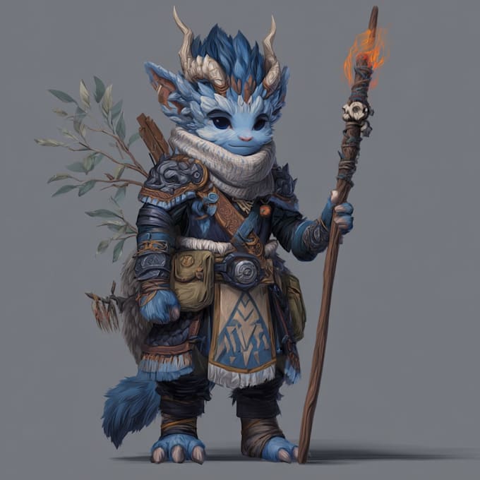 do character and creature art illustration