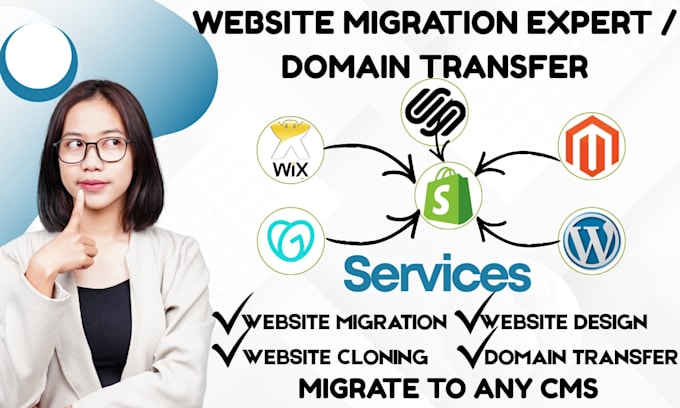 website migration migrate wix magento godaddy wordpress lovable to shopify store