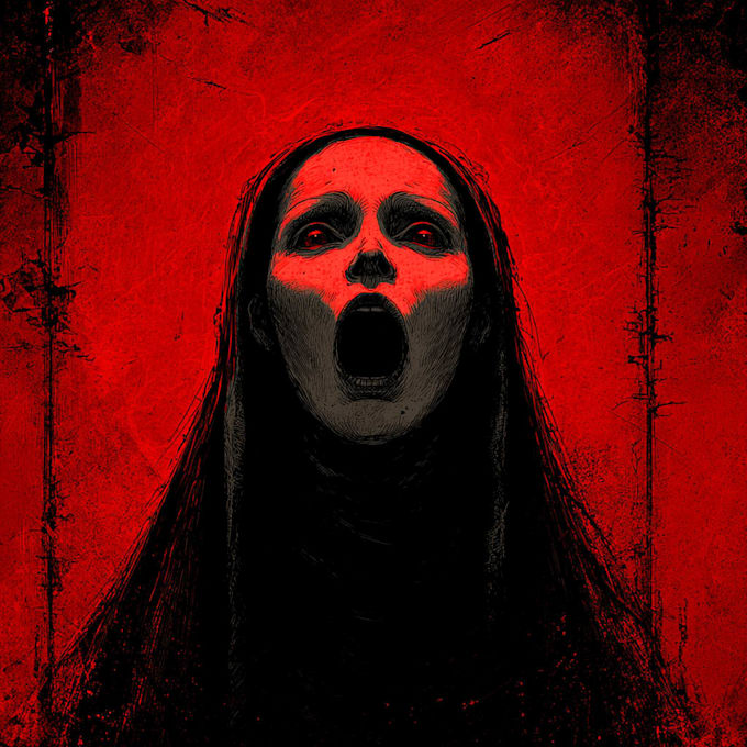 design an horror illustration
