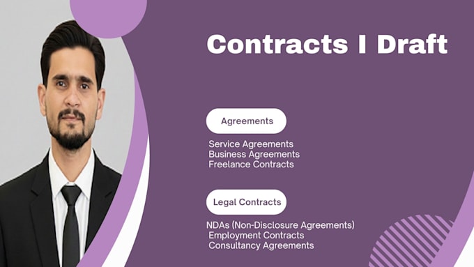 draft professional legal contracts and agreements