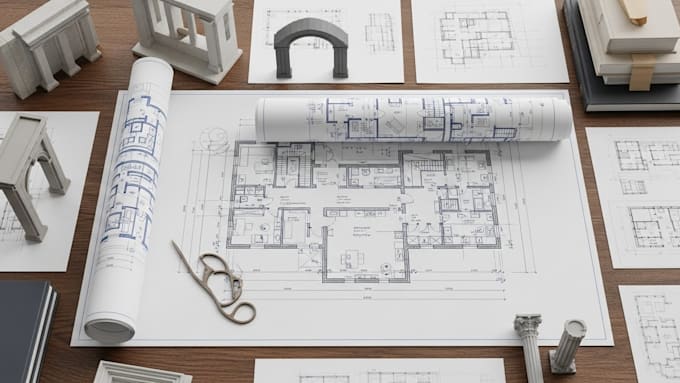 design your architect, do architectural drawings and stamp for city permit
