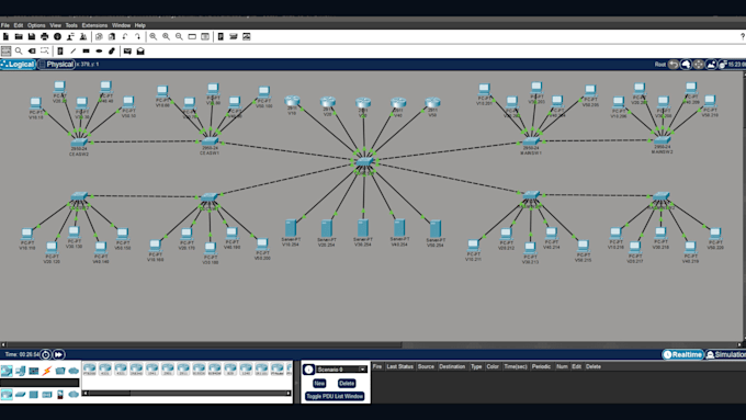 create professional network topology diagrams