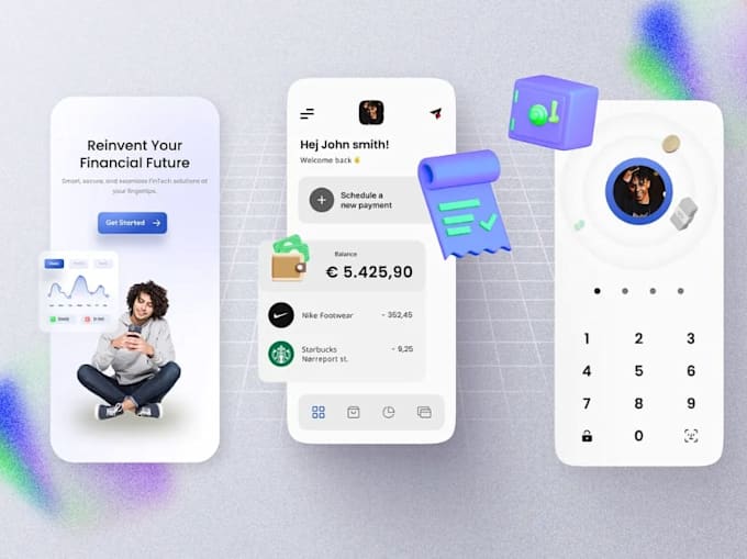 develop fintech app payment app crypto wallet app  bnpl app bank app