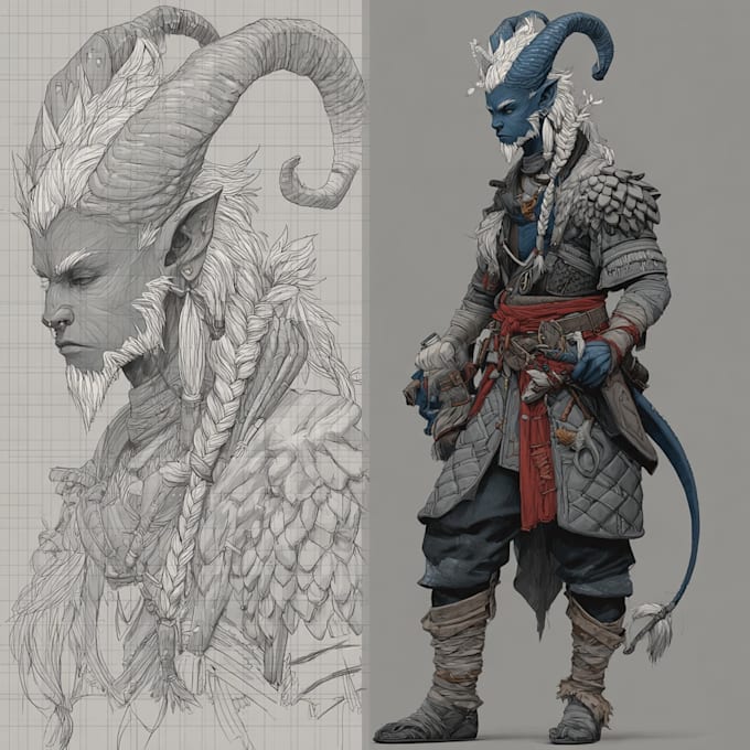 make  amazing  dnd character for you