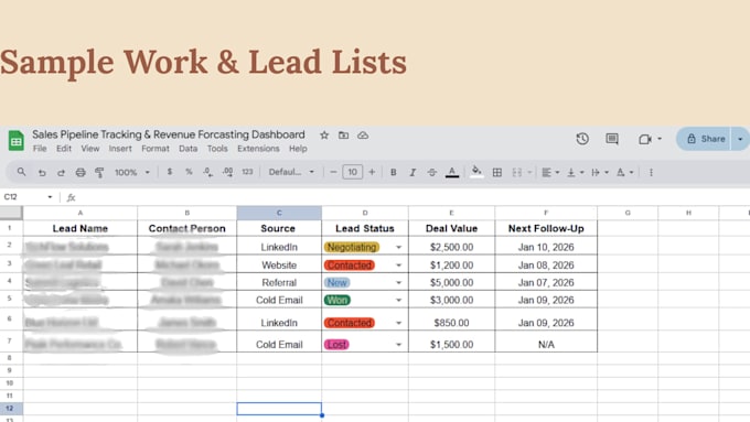 build and manage your sales pipeline and CRM tracking