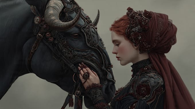draw awesome illustration with realistic style