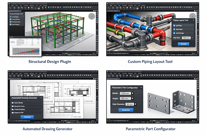build  bricscad plugin, brx tools, briscad standalone automation