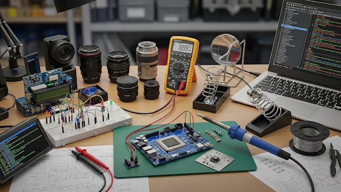 build custom cctv, IP camera hardware and firmware