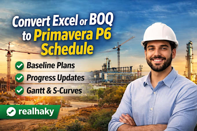 prepare wbs, gantt chart and s curve using primavera p6