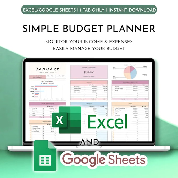 create custom excel budget template spreadsheet annual finance google sheets csv