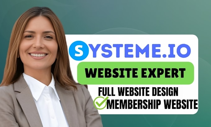 systeme io website, membership site and automation
