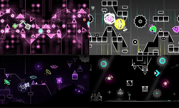 Do geometry dash level deco gameplay decoration design as gd creator ...