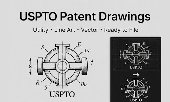 Uspto Structure Do utility patent drawing, uspto, line drawing, vector and patent ...