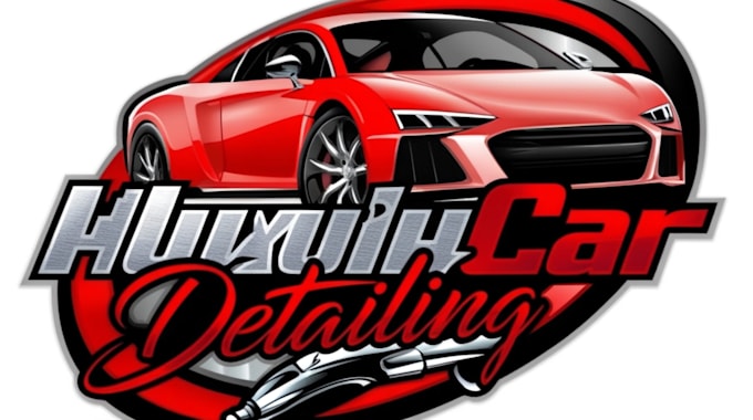 design luxury car detailing logo