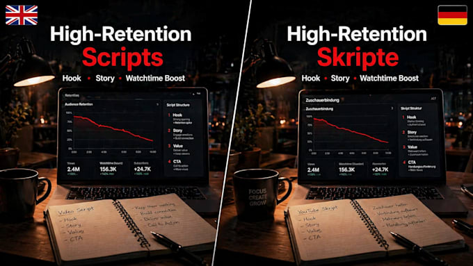 write a viral youtube script for each niche