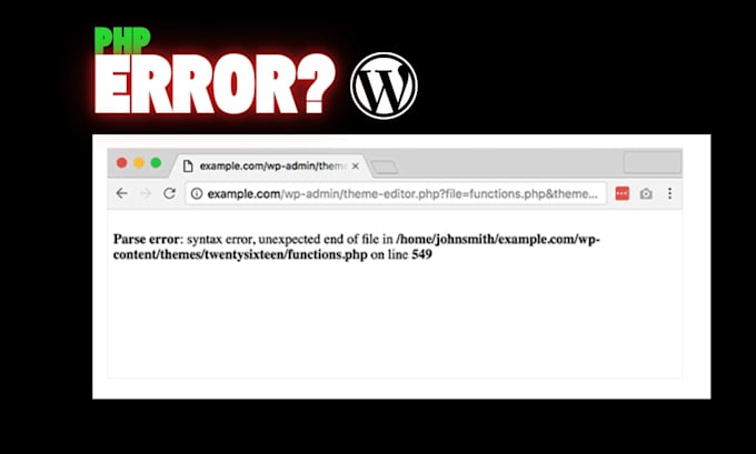 fix wordpress errors, bugs and critical issues fast