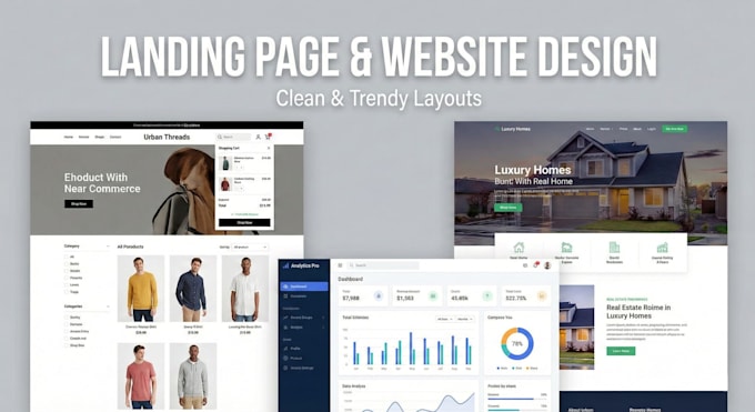 Modern ui ux design for website and landing page in figma by ...