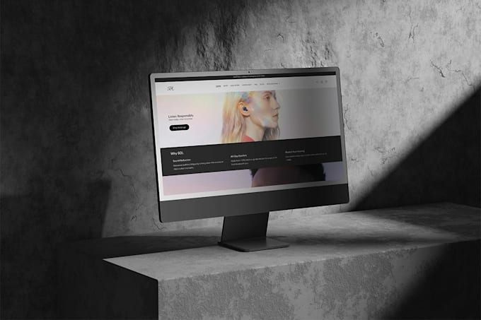 do a website for your brand with shopify