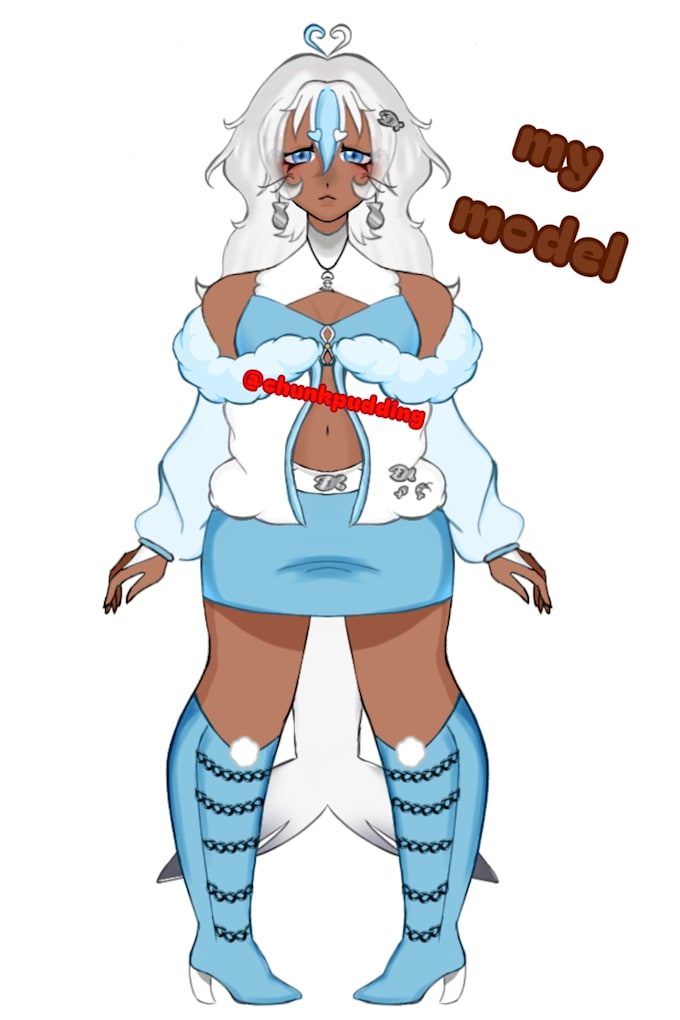 design live2d vtuber models