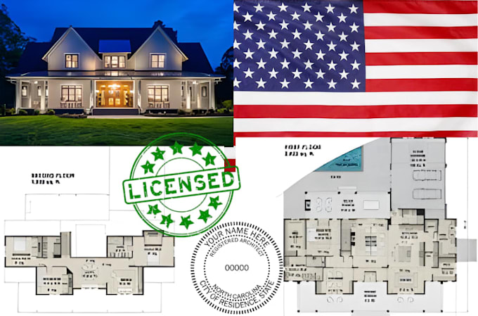 architectural drawing floor plan blueprint for al ca tx co building permit