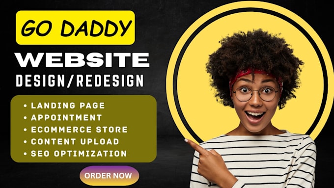 godaddy website design godaddy website redesign develop godaddy website design