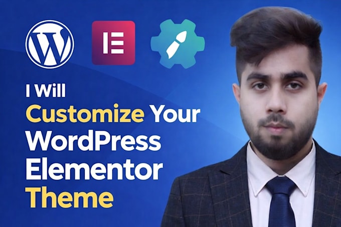 create a responsive wordpress website using elementor