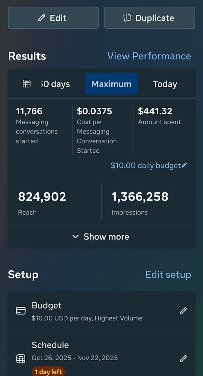 do meta ads campaign and GTM setup