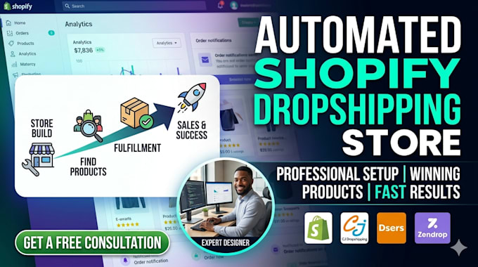 build a high converting shopify dropshipping store that gets sales shopify exper