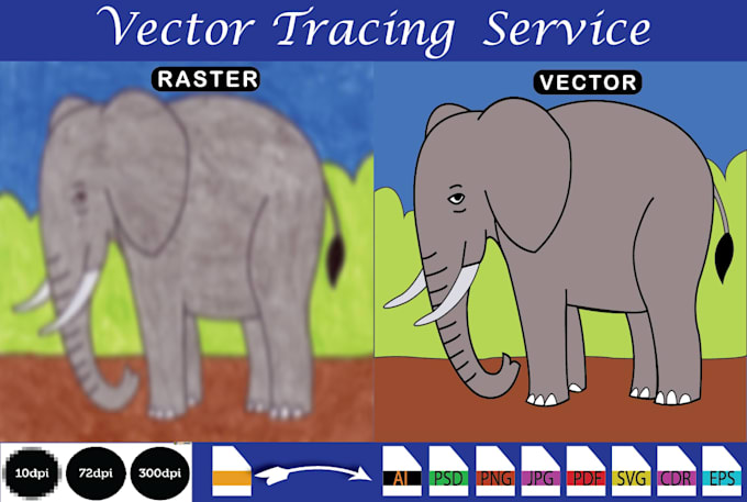 redraw your low resolution logo into a clean print ready vector